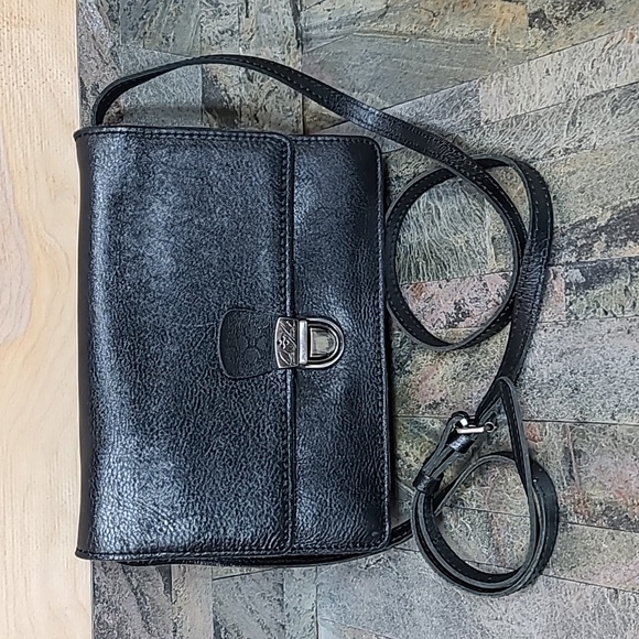 Patricia Nash Handbags - Patricia Nash Lanza Crossbody Organizer Heritage Black